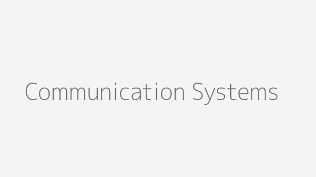 Communication Systems
